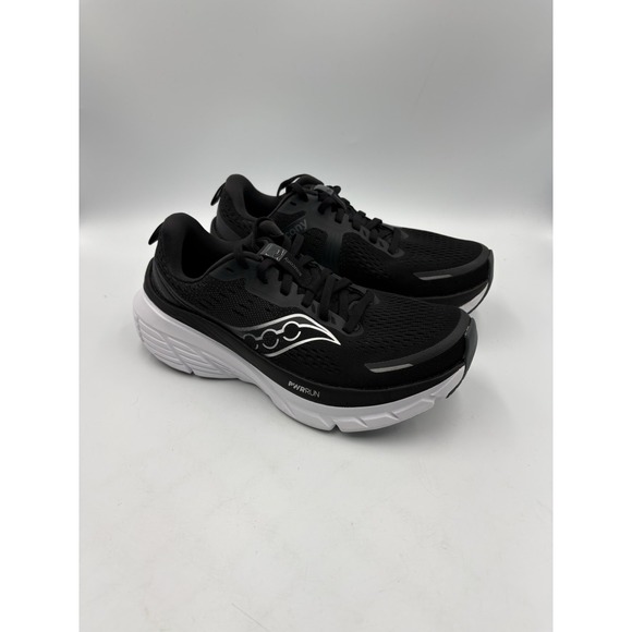Saucony Shoes - Saucony Guide 18 Womens Black White Athletic Running Sneakers Shoes Size 7.5